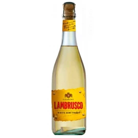 Вино игристое Sizarini Lambrusco белое полусладкое 0,75л 8%