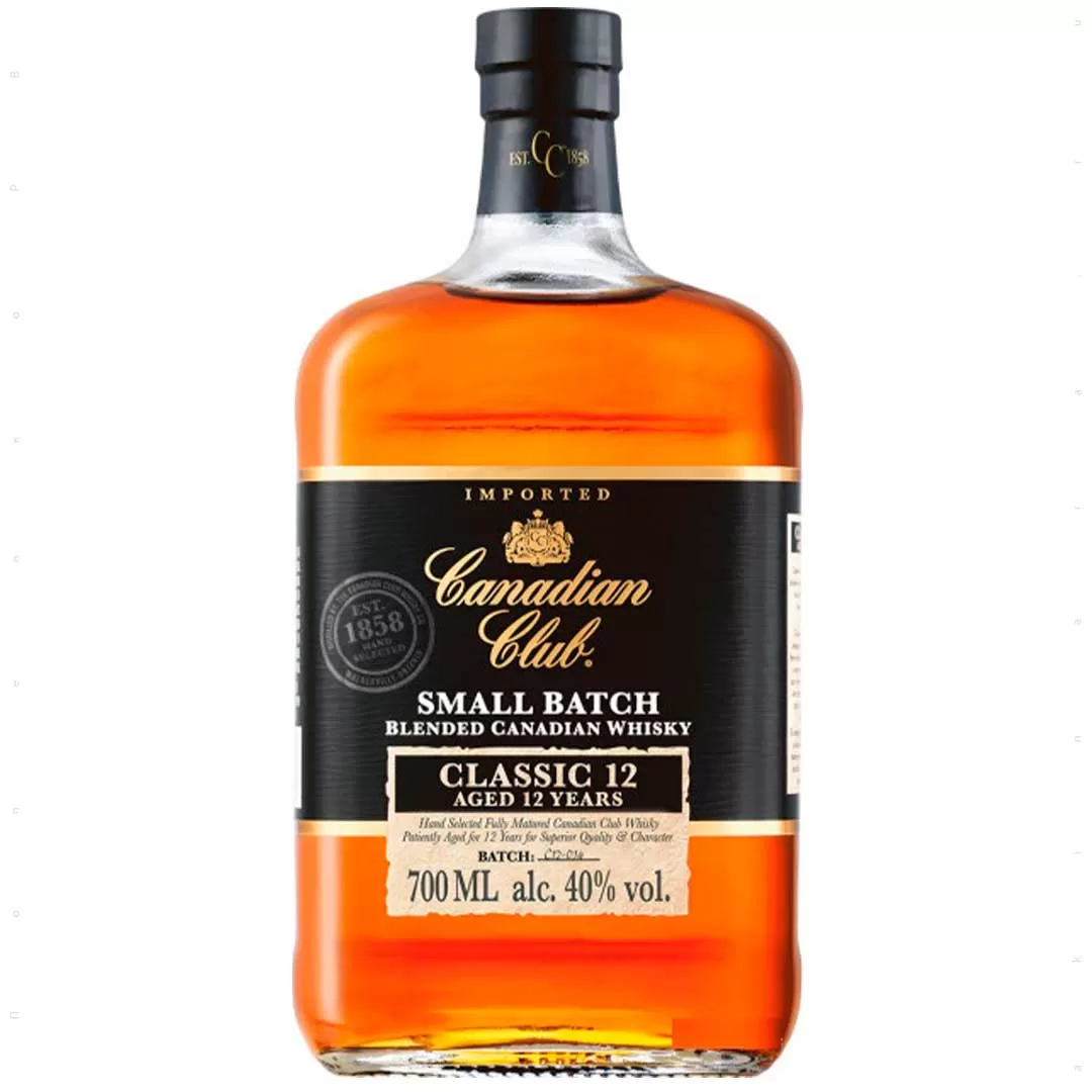Виски бленд Canadian Club Classic 12 лет, Canadian Club Classic 12 years 0,7 л 40%