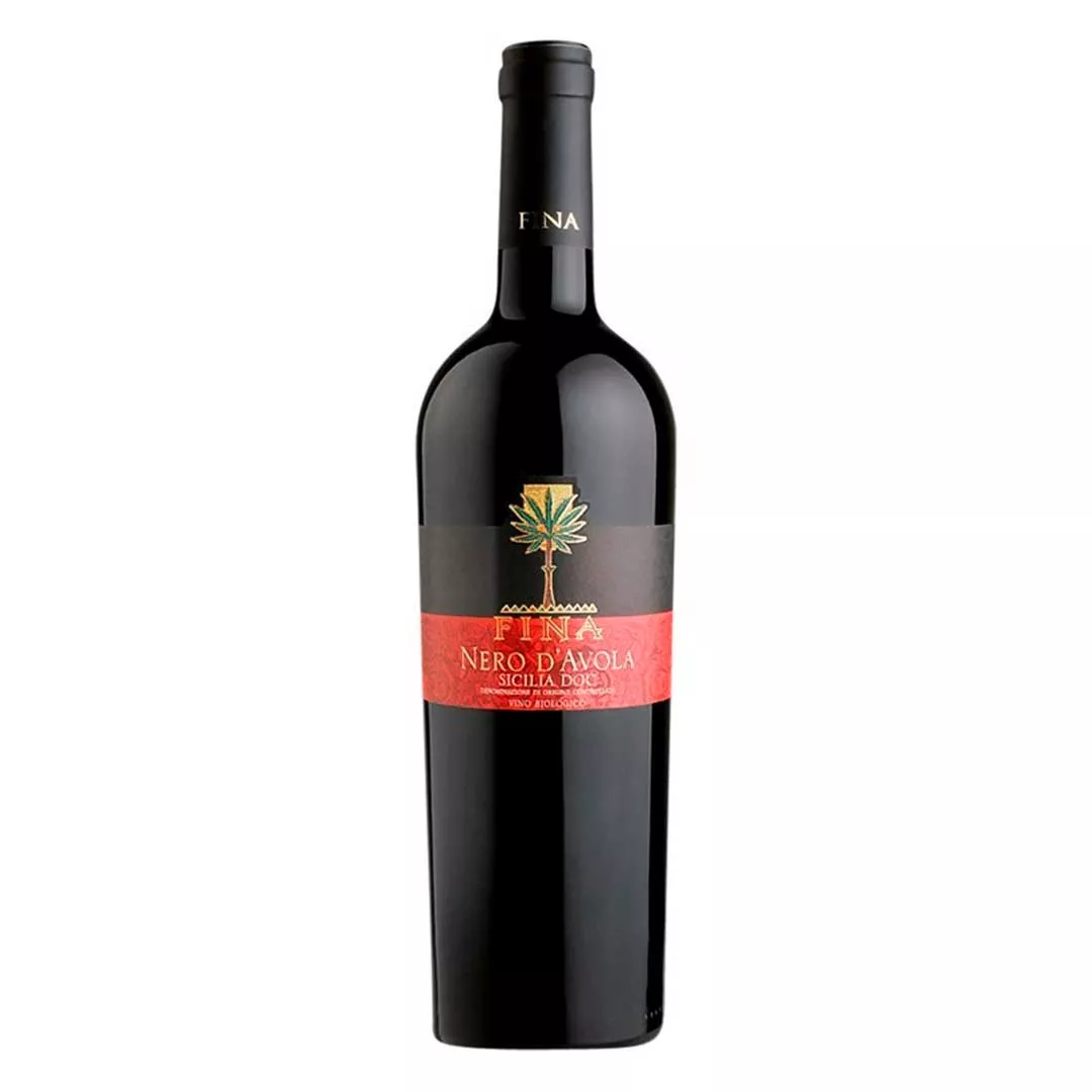 Вино Fina Nero d'Avola красное сухое 0,75л 13,5%