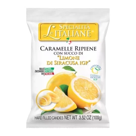 Карамельные конфеты с соком сиракузского лимона PGI Le Specialità Italiane 100 г