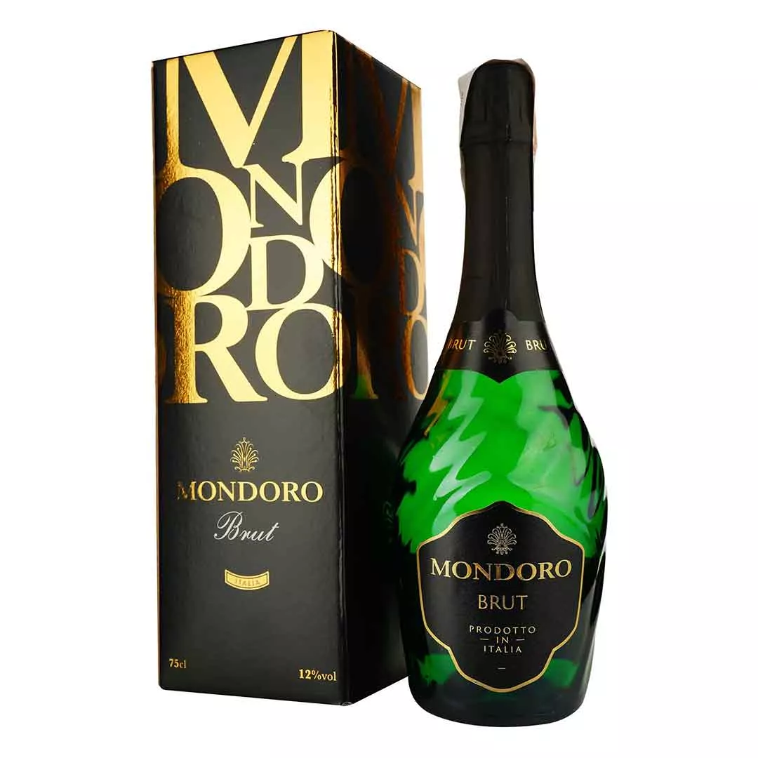 Вино игристое Mondoro Brut белое брют 0,75л 12%
