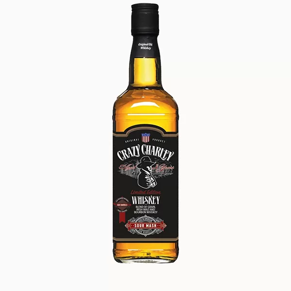 Виски блендовый Crazy Jack черная этикетка 0,7 л 40%