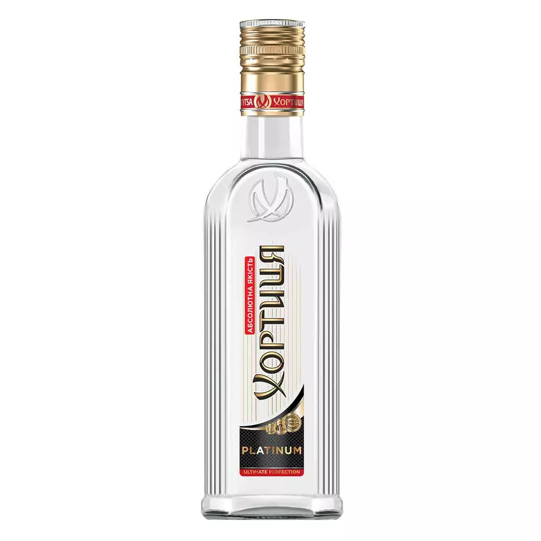 Горілка Хортиця Платинум 0,5л 40%