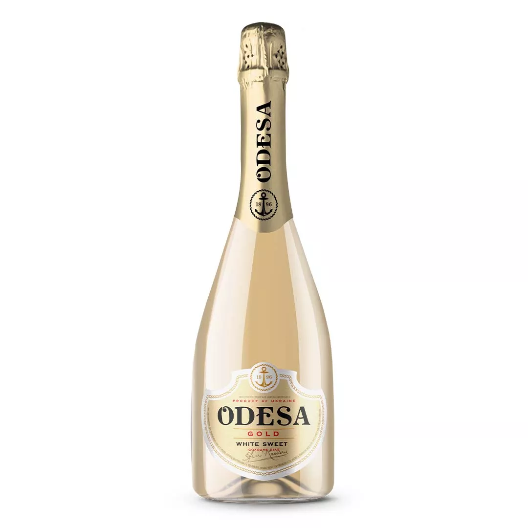 Вино игристое Odessa белое сладкое 0,75л 10,5-12,5%