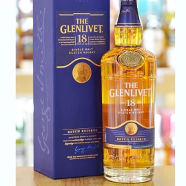 Виски The Glenlivet 18 лет выдержки 0,7 л 40% в подарочной упаковке купить