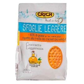 Крекер Леггере с оливковым маслом Crich 200 г