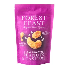 Смесь жареных арахиса и кешью с вересковым медом Forest Feast 120 г