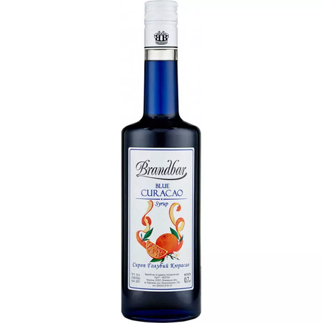 Сироп Brandbar Blue Curacao Голубой Кюрасао 0,7л ПЕТ
