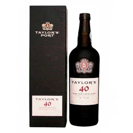 Вино кріплене Taylor's 40 Year Old Tawny Port червоне портвейн у подарунковій коробці 0,75л 20%