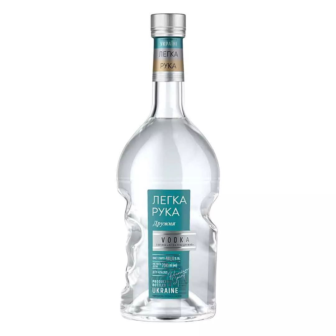 Водка Легка Рука Дружеская 0,7л 40%