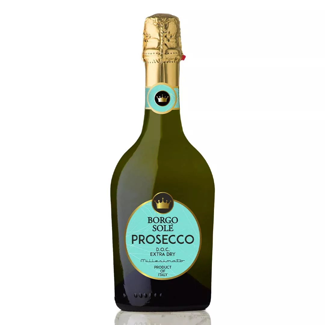 Вино Borgo Sole Prosecco DOC Extra Dry 0,75л 11%