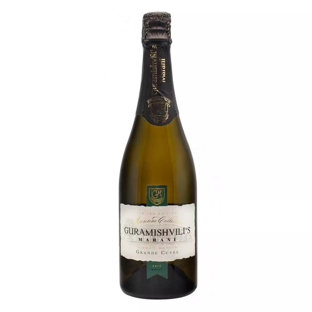 Вино ігристе Guramishvili's Grand Cuve брют 0,75л 11-12%