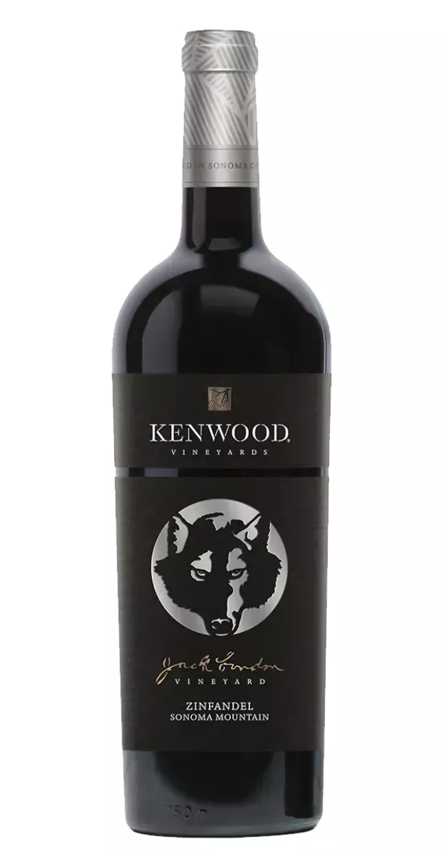 Вино Zinfandel Jack London Vineyards Sonoma Mountain Kenwood красное сухое 0,75л 15,5%