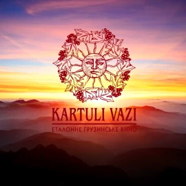 Вино Kartuli Vazi Тeliani красное сухое 0,75л 12% купить