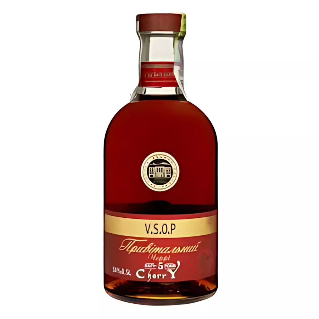 Бренди Армянский Поздравительный 5 лет выдержки Вишня 0,5л 40%