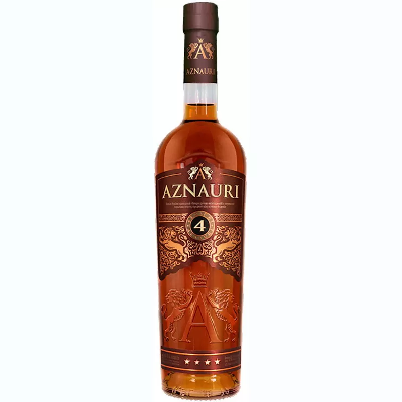 Коньяк Украины Aznauri 4 года выдержки 0,5л 40%