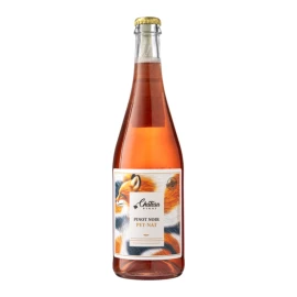 Вино напівгристе рожеве екстра брют Chateau Pinot Pet-Nat Pinot Noir Extra Brut 0,75 л 11%