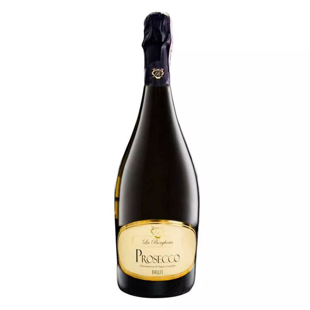 Вино игристое La Borghesia Prosecco Spumante Brut белое брют 0,75л 11%