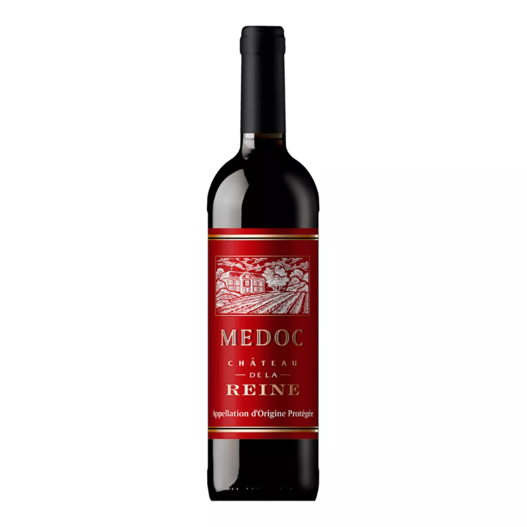 Вино Chateau de Reine Medoc rouge AOC сухое красное 0,75л 13,5%