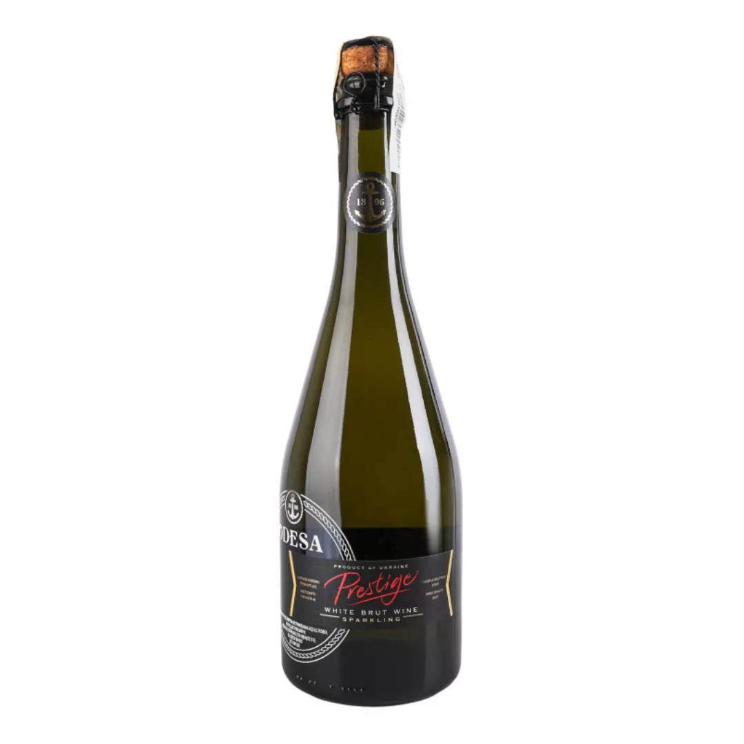 Игристое вино Odessa Prestige белое брют 0,75л 10,5-12,5%