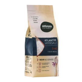 Соль Атлантическая крупная Naturata 500г
