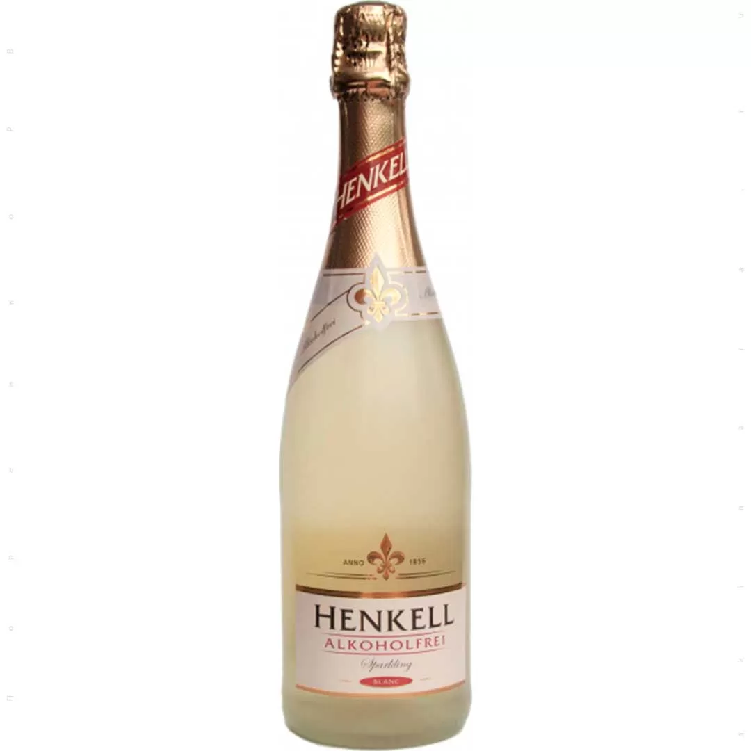 Вино игристое Henkell AlkoholFrei Безалкогольное белое полусладкое 0,75л 0%
