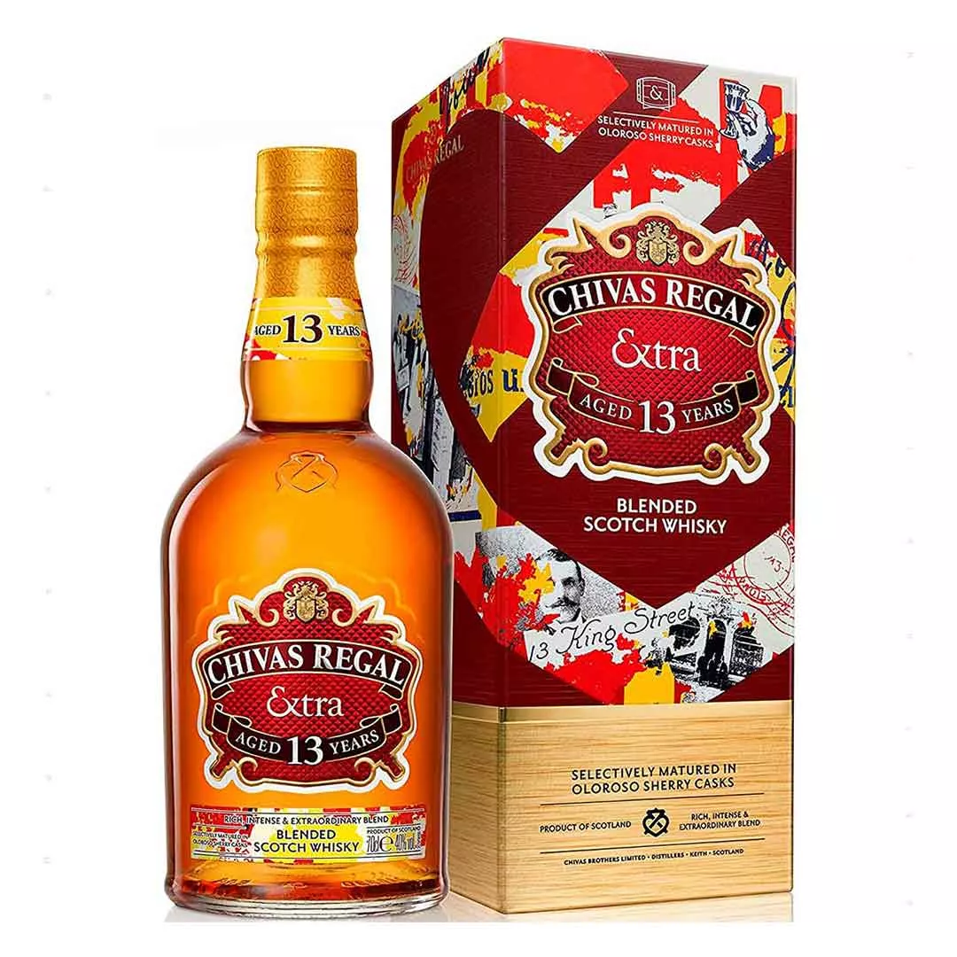 Виски Chivas Regal Sherry Cask 13 лет выдержки 0,7л 40% в коробке
