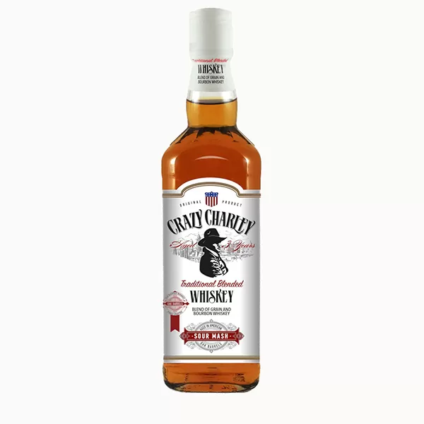 Виски блендовый Crazy Jack белая этикетка 0,7 л 40%