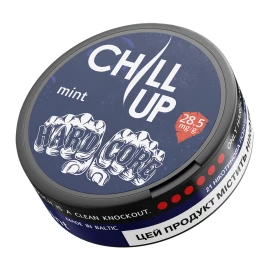 Никотиновые подушечки Chill UP HARDCORE Mint 28,5 мг/г 21 шт 28,5 мг/г %