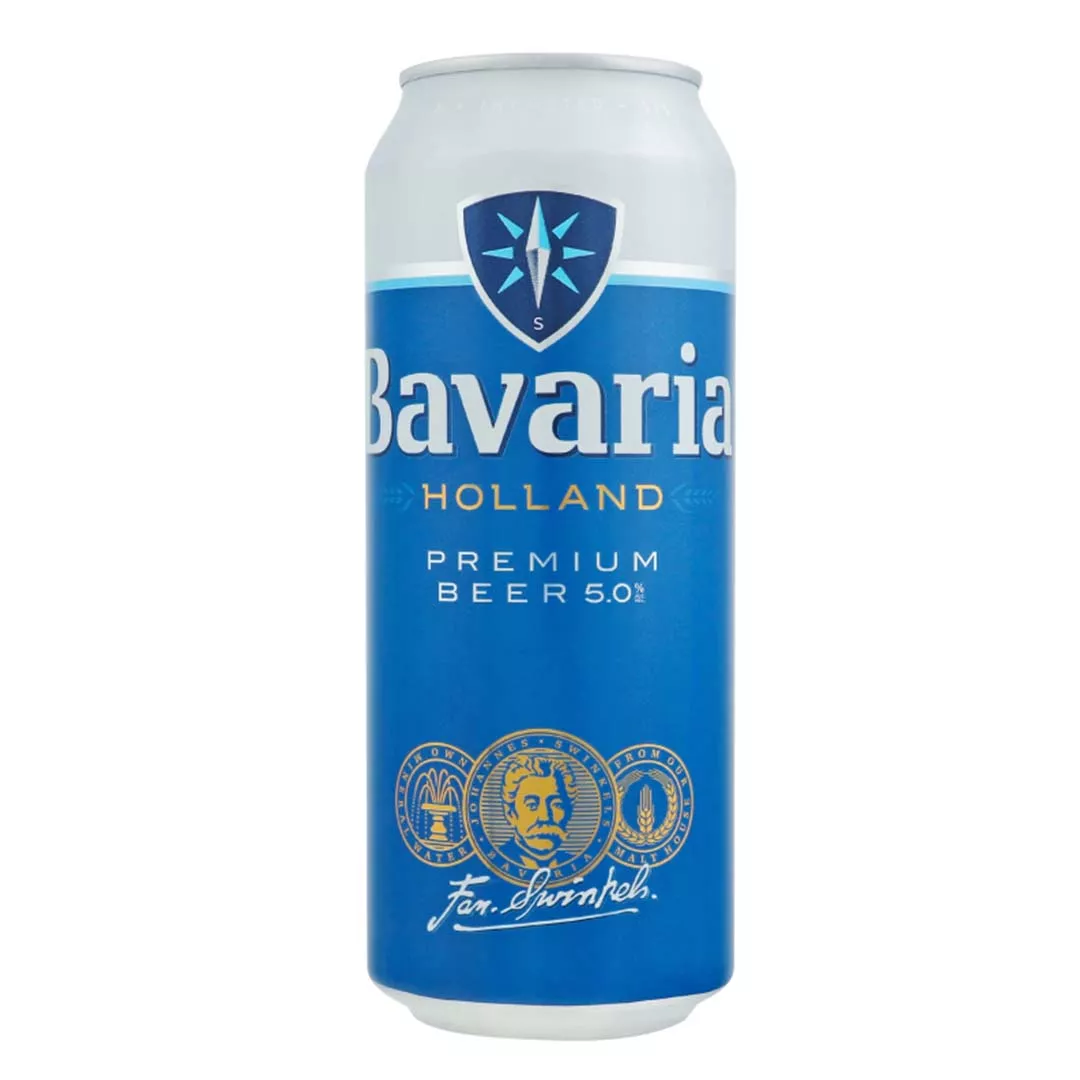 Пиво Bavaria світле фільтроване 0,5л 5%