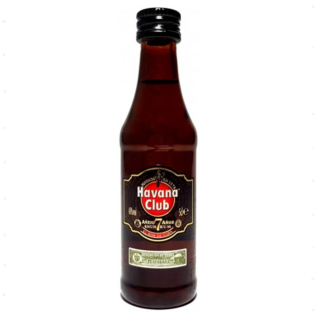 Ром Havana Club Anejo Anos 7 лет выдержки 0,05л 40%