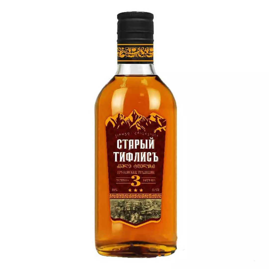 Бренді грузинський Старий Тифліс 3 роки витримки 0,25л 40%