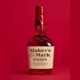 Виски бурбон Maker's Mark 0,7л 45%+2 стакана купить