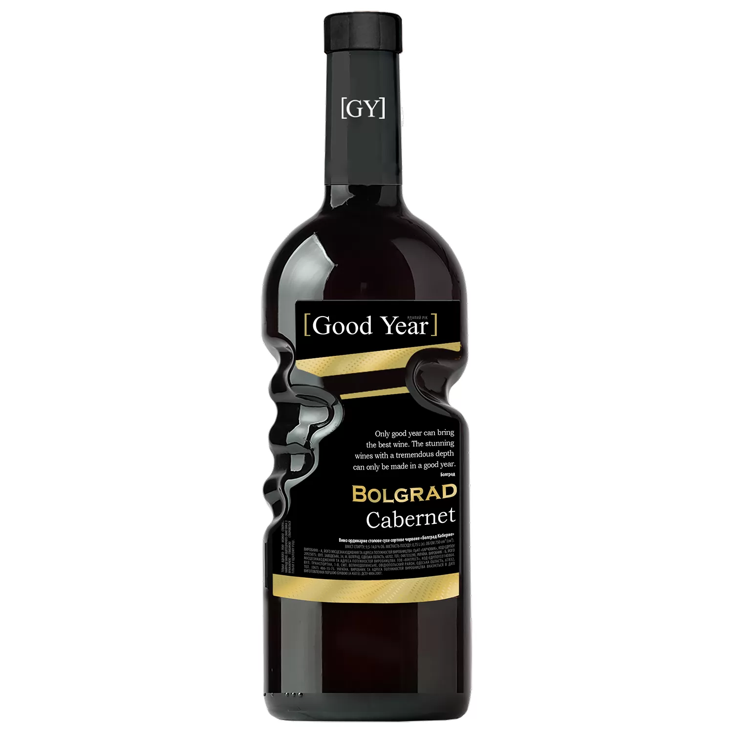 Вино Bolgrad Good Year Cabernet красное сухое 0,75л 9,5-14 %