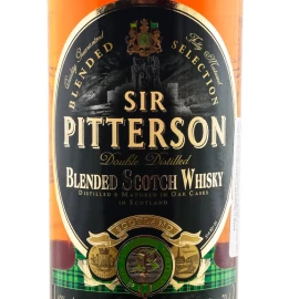 Віскі сер Піттерсон Бленд, Sir Pitterson Blended 1 л 40% купити