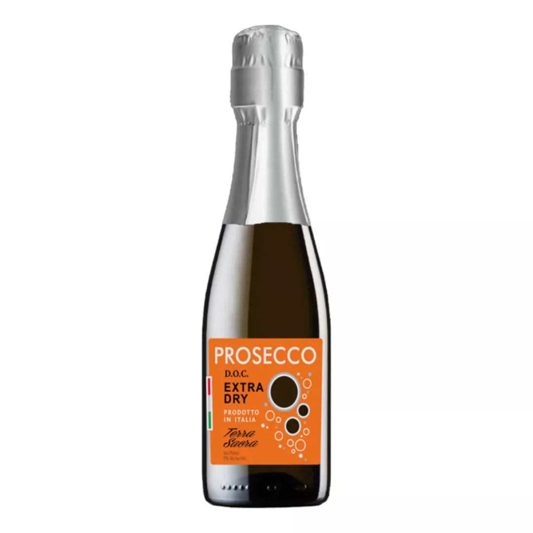 Вино ігристе Terra Sacra Prosecco Extra Dry сухе біле 0,2л 11%