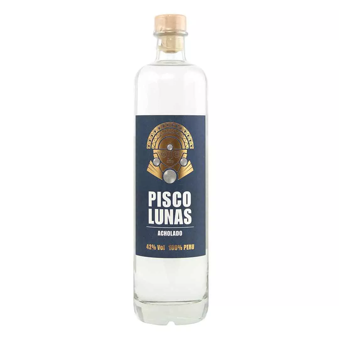 Бренди Pisco Lunas Premium Acholado 0,7л 42%