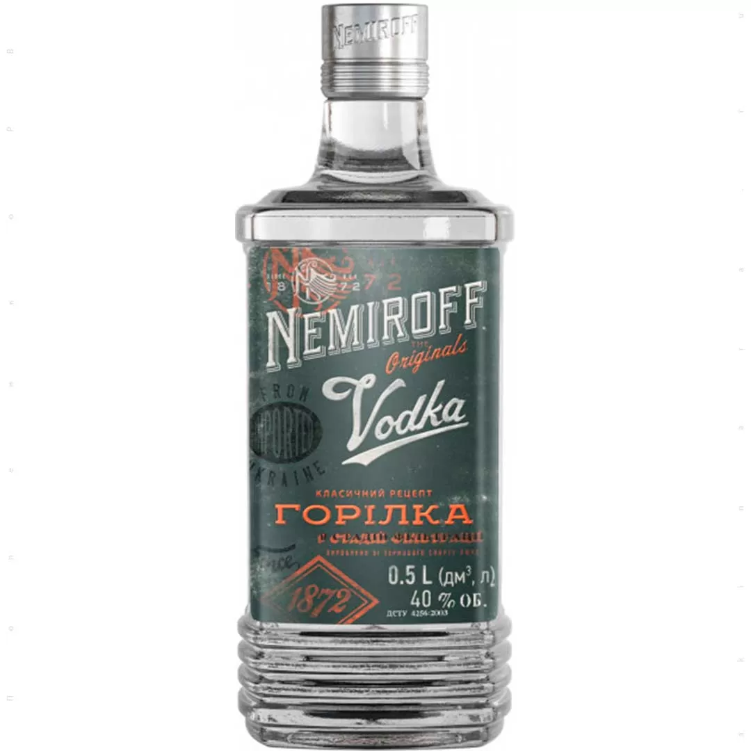 Водка Nemiroff  Original штоф 0,5л 40%