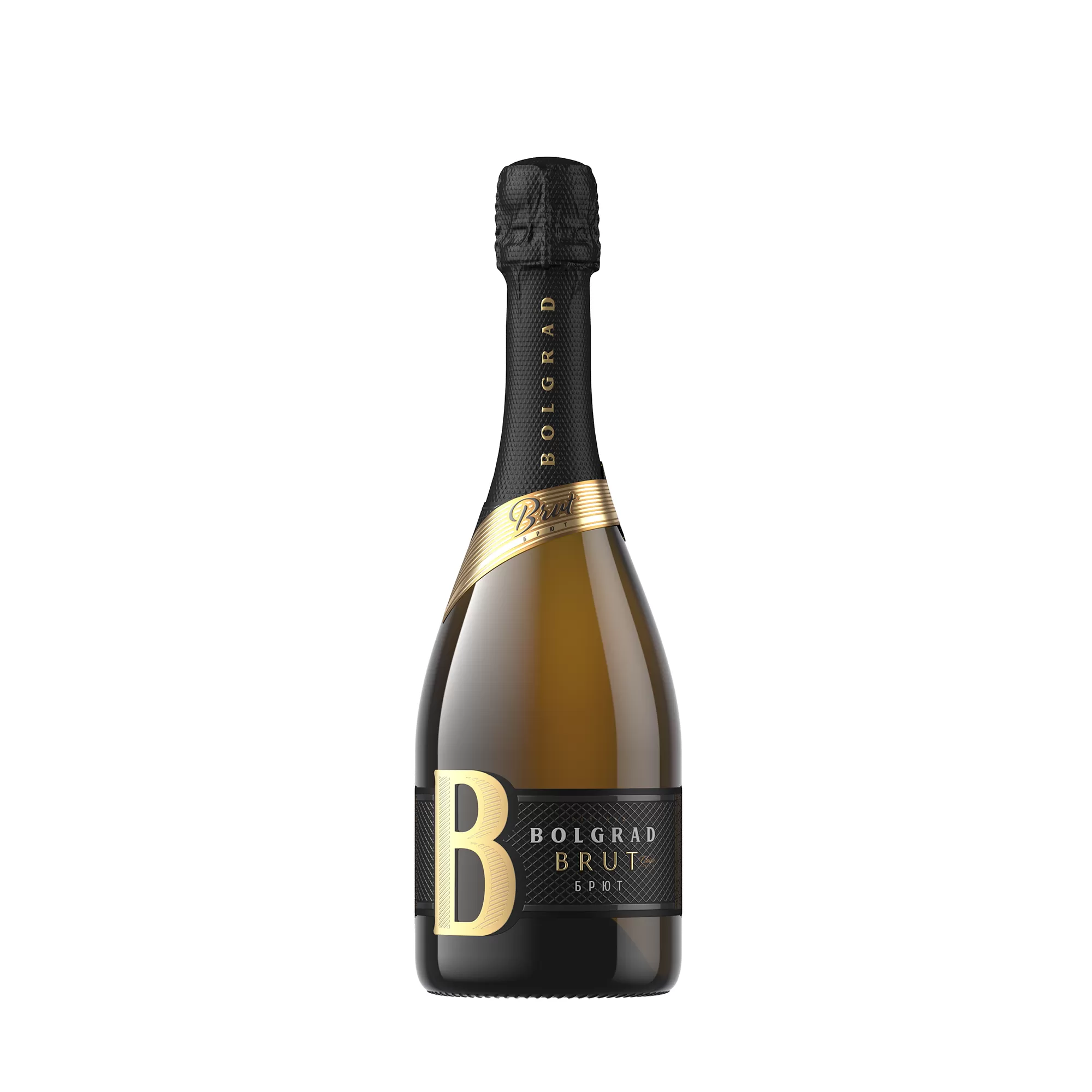 Вино игристое Bolgrad Classic белое брют 0,75л 10,5-12,5%
