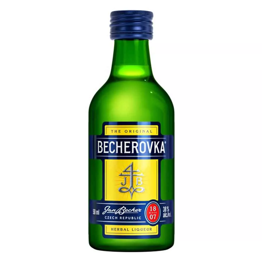 Ликер Becherovka на травах 0,05л 38%