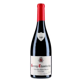 Вино виноградное сухое натуральное красное Жевре-Шамбертен Премьер Крю Кло Сен-Жак 2023, Domaine Fourrier 0,75л 13,5%