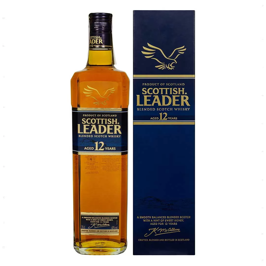 Виски Scottish Leader 12 лет выдержки 0,7 л 40%