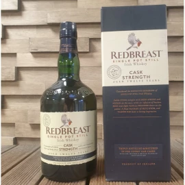 Виски Redbreast Cask Strength 12 лет выдержки 0,7 л 48-65% в подарочной упаковке купить