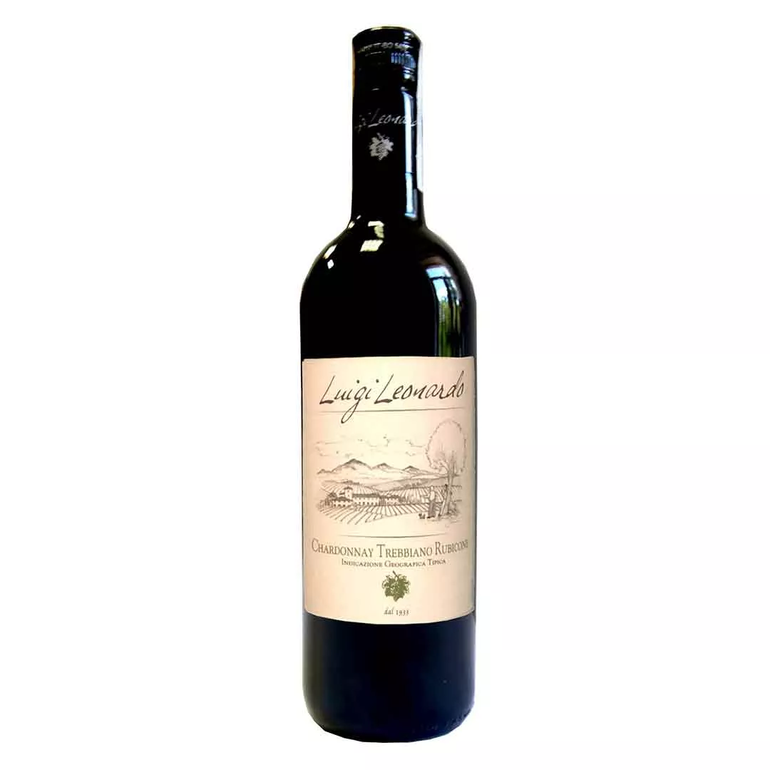 Вино Chardonnay Trebbiano IGT Rubicone белое сухое 0,75л 12%