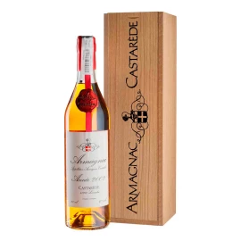 Арманьяк винтажный Castarede 2002 деревянная коробка 0,7л 40%