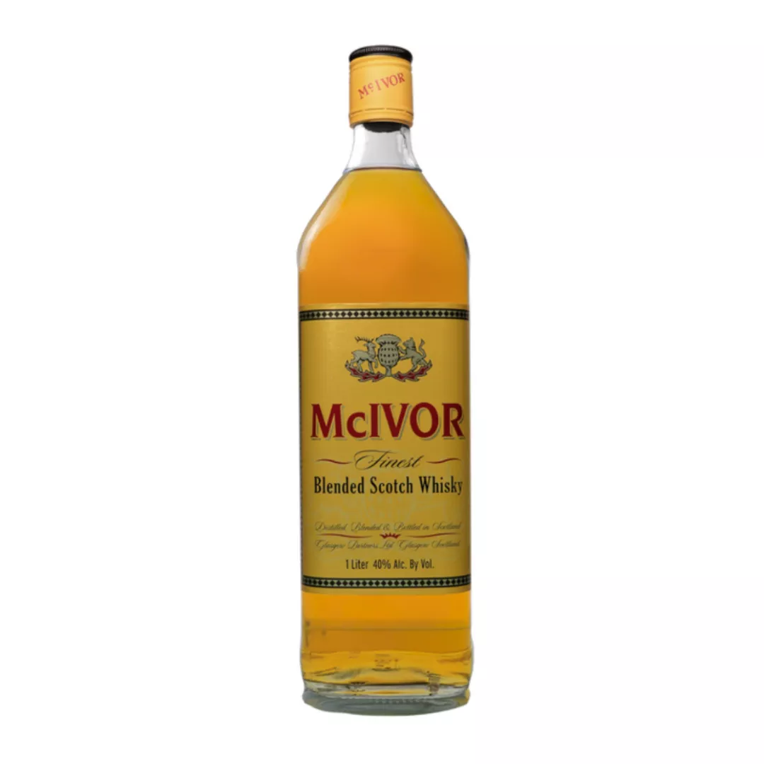 Виски McIvor Finest Blended Scotch Whisky 1л 40%