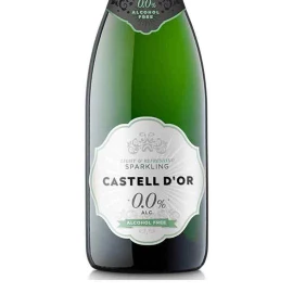 Вино игристое безалкогольное Sparkling Alcohol Free Castell D'Or белое полусухое 0,75л 0,0% купить