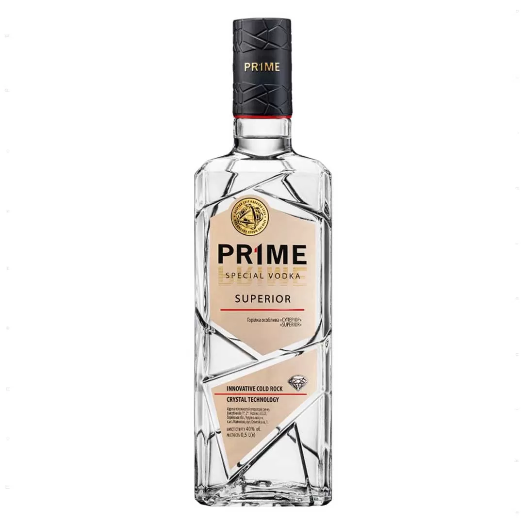 Водка Prime Superior 0,5л 40%
