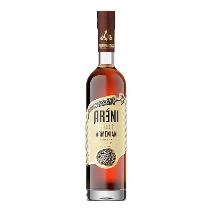 Бренди армянский 3 года выдержки Areni 0,25л 40%