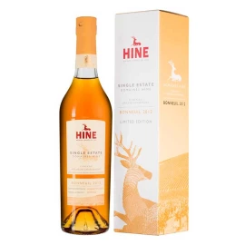 Коньяк Hine Domaines Bonneuil 2012 бурштиновий у подарунковій коробці 0,7л 42,5%